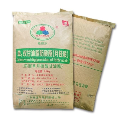 27215-38-9 Chất nhũ hóa bánh mì Glycerol Monolaurate GML Dodecanoic Acid Monoglyceride
